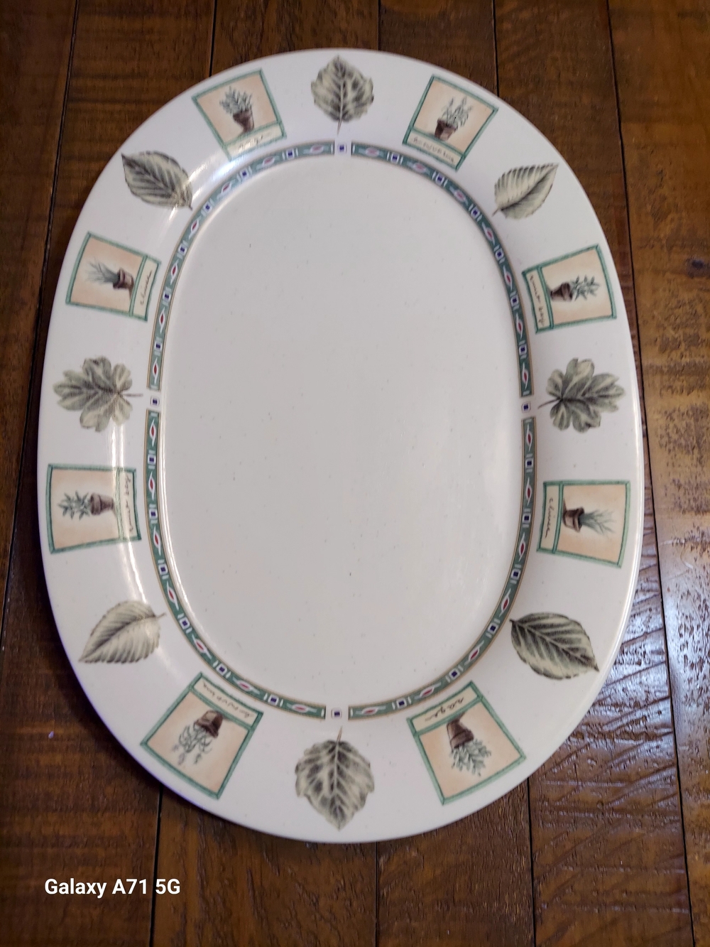 Pfaltzgraff Naturewood Oval Platter